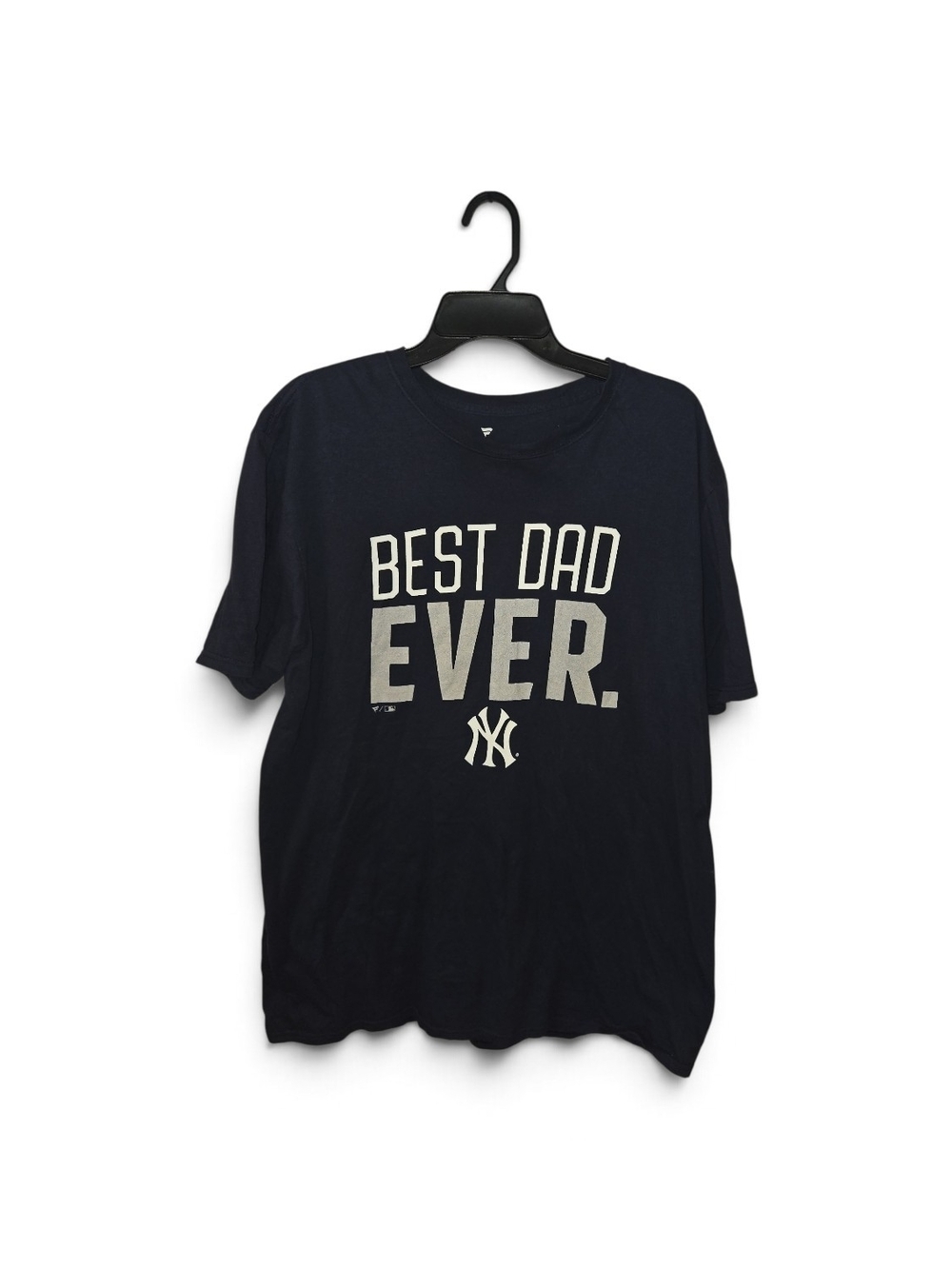Fanatics Navy 'Best Dad Ever' NY Graphic Tee Xl